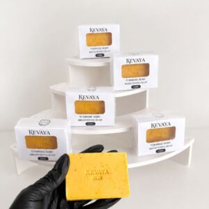 Turmeric Kojic brightening soap.
