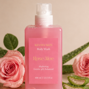 Rose Aloe body wash.